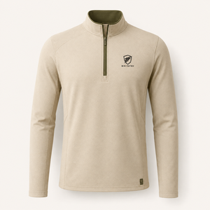 Veste de sport personnalisée à demi-zip – Vêtement d'entraînement respirant pour hommes, femmes et jeunes – Pull d'équipe à séchage rapide - Product Image 1