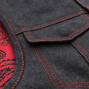 <b>Black</b> Denim Club <b>Vest</b> - Product Image 2