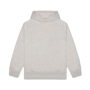 เสื้อฮู้ดผู้ชายทรงโอเวอร์ไซส์ สีพื้น มีกระเป๋า แขนยาว สวมใส่สบายๆ สำหรับฤดูใบไม้ร่วง ผ้าฝ้าย 100% ผ้าเฟรนช์เทอร์รี่ถัก รุ่น 2027 - Product Image 6