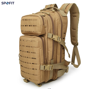 Large Capacity 35L Camouflage Tactical <b>Backpack</b> MOLLE System <b>Waterproof</b> Oxford Fabric Nylon Lining for Outdoor Sports Hiking - Product Image 4