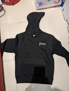 เสื้อฮู้ดโอเวอร์ไซส์ผู้ชาย คอไขว้ มีเชือกผูก กระเป๋าซิป มีฮู้ด สไตล์สตรีทแวร์ เรียบง่าย สีพื้น สีเขียวมะกอก รับผลิตแบบ OEM ODM - Product Image 1