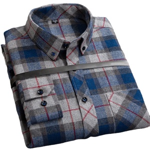 Camisa de Vestir a Cuadros de Lino Personalizada 2026, Cuello con Botones, Manga Larga, Casual, Tallas Grandes para Hombre, OEM ODM, Venta al Por Mayor - Product Image 6