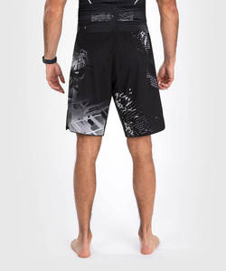 กางเกงชกมวย MMA/Boxing คุณภาพสูงสำหรับ UFC BJJ Venume ฝึกซ้อม ผลิตจากผ้า Spandex/Polyester พิมพ์ลายแบบ Heat-Transfer ทรงปกติ แห้งเร็ว - Product Image 3