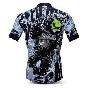 เสื้อปั่นจักรยานสำหรับผู้ชายระบายอากาศได้ดีแห้งเร็วล่าสุดออกแบบได้ตามต้องการชื่อ - Product Image 2