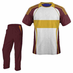 Lightweight and Comfortable Custom Made Cricket Uniform Pants and Shirts with Print Logo and Number - Product Image 5