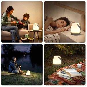 Lampe d'éclairage intérieure LED rechargeable portable avec changement de couleur RVB jusqu'à 6 heures d'autonomie, indice de protection IP44, gradation à 4 niveaux - Product Image 3