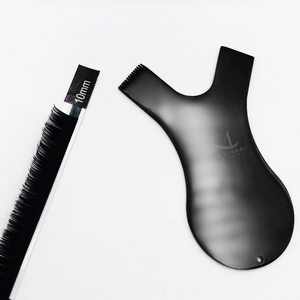 Juego de 3 Herramientas de Maquillaje de Acero Inoxidable con Forma de Y para Lifting de Pestañas, en 3 Colores Diferentes - Product Image 3