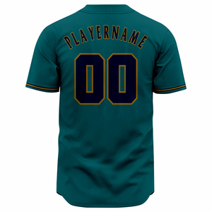 Wholesale Baseball <b>Shirt</b> Button Down T-<b>shirt</b> Custom Size Personalized Stitched Logo Name for Men Youth Baseball Jersey - Product Image 4