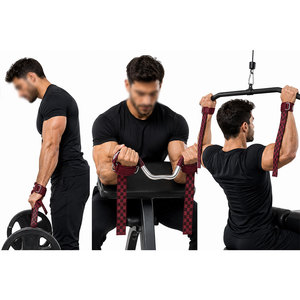Sangle de levage unisexe à motif échiquier, ajustement sûr et confortable, résistante à la rouille, fiabilité à long terme, sangle pour vêtements de sport - Product Image 6