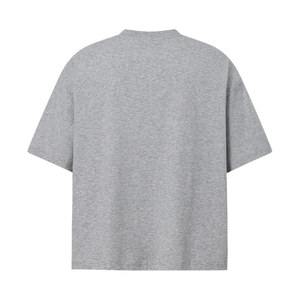 T-shirt vierge en coton épais de qualité supérieure pour YouTuber, créateur de contenu, marque, impression personnalisée, broderie, OEM, ODM, vente en gros - Product Image 2