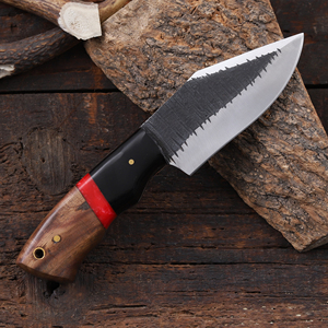 Cuchillo Nórdico de Acero 1095 con Hoja Fija y Punta Caída, Mango de Resina de Palisandro, Personalizado OEM, Hoja Entera, Grado Industrial - Product Image 4