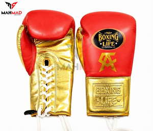 ชุดฝึกซ้อม MMA คุณภาพสูง ไม่มีการต่อสู้ไม่มีชีวิต ประกอบด้วยนวมหนังแท้ ที่ครอบแก้ม ที่ครอบศีรษะ และอุปกรณ์ป้องกันอวัยวะเพศชาย - Product Image 2