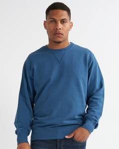 Sudadera Premium para Hombre, Cuello Redondo, Lisa, de Algodón Grueso, Estilo Casual y Urbano, Talla Grande - Product Image 2