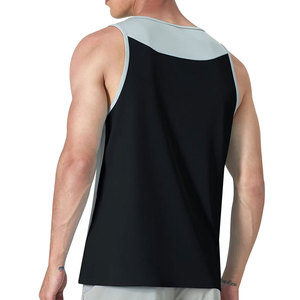 Débardeur homme de haute qualité en tissu mélange de coton doux, idéal pour l'entraînement et l'usage quotidien. - Product Image 2