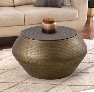 La última mesa de centro de Metal de hierro de lujo Vintage con nuevo diseño elegante y elegante mesa de consola central para la sala de estar del hogar - Product Image 2