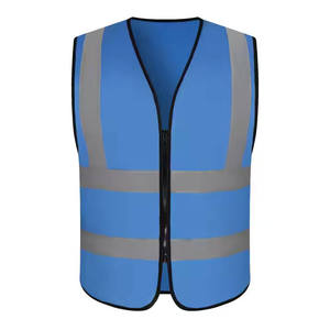 2025 Breathable Reflective Safety <b>Vest</b> Outdoor <b>Hi</b> <b>Vis</b> Security Custom Logo Outdoor Workwear Sleeveless Polyester Unisex - Product Image 1