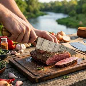 Custom Handmade <b>Knife</b> <b>Set</b> Durable Damascus Steel Blades High Quality Kitchen Tasks Chef <b>Knife</b> <b>Set</b> Available At Wholesale Rate - Product Image 3