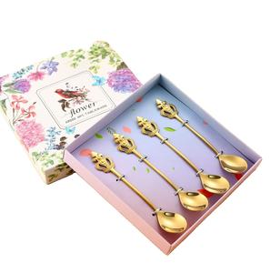 Antique Style Brass Serving Spoon <b>Ornamental</b> Head Handmade Metal Tableware for Home Decor for Hotel Restaurant Home Decor - Product Image 1