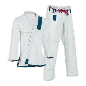Kimono de Jiu-Jitsu personnalisé, uniforme de BJJ brésilien, tenue d'entraînement et de compétition professionnelle en coton pour arts martiaux, vente en gros OEM en vrac - Product Image 3