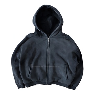 Sweat à capuche oversize en polaire pour homme, respirant, confort quotidien, avec capuche ajustable, motif uni, toutes tailles - Product Image 1