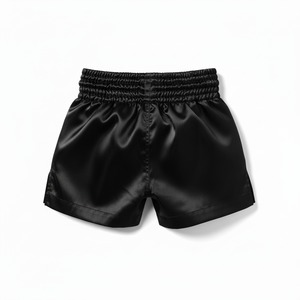 กางเกงเทควันโด OEM แบบกำหนดเอง ผ้าไม่ทอเนื้อแน่น กางเกงคิกบ็อกซิ่ง มวยไทย กางเกงต่อสู้ แห้งเร็วด้านหน้า พิมพ์ลายกลิตเตอร์ - Product Image 3