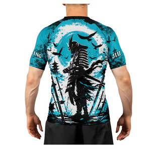 Camiseta de compresión de manga corta para hombre, servicio OEM ODM, camiseta de compresión de manga larga para fitness masculino - Product Image 5