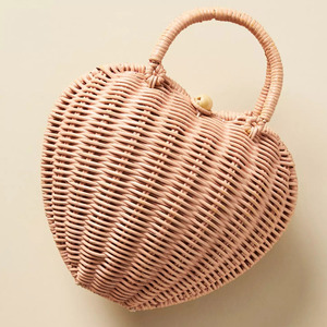 Petit sac tissé pour enfant, panier en rotin, accessoires de rangement pour bébé, paniers à jouets pour enfants - Product Image 2