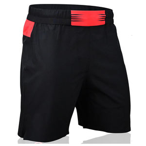 Shorts de boxe pour hommes de haute qualité, couleur unie, légers, séchage rapide, prix bas, impression de logo personnalisée - Product Image 1