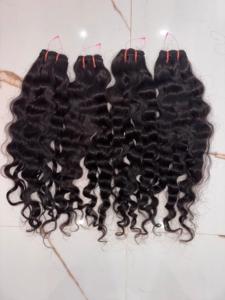 ผมต่อจากผมมนุษย์ดิบชาวอินเดียไม่ผ่านกระบวนการสีธรรมชาติ - Product Image 3