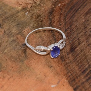Natural Tanzanite Gemstone <b>Ring</b> 925 Sterling Silver Handmade Elegant <b>Ring</b> <b>Fine</b> Jewelry Gift for Women - Product Image 4