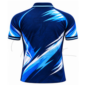 Maillot de rugby en polyester imprimé respirant de haute qualité, grande taille, pour vêtements de sport, coutures de qualité supérieure, coupe classique, manches courtes - Product Image 3