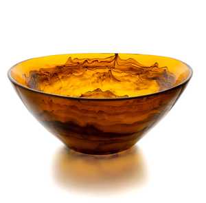 Bol en résine en forme de fleur verte pour servir des fruits et de la crème glacée, artisanat de haute qualité, bol en résine fait main - Product Image 6