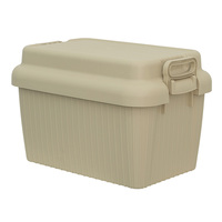 [LIFIST] Boîte de rangement de voyage Lifist pour le camping - Conteneur de rangement extérieur robuste avec couvercle et poignées