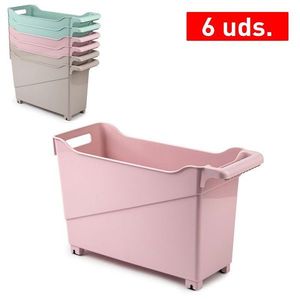 Contenitore di Plastica Multiuso per Conservazione, Set da 6 Pezzi per Articoli Essenziali per Bambini - Product Image 1