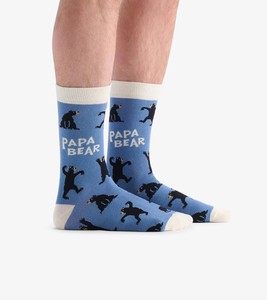 Chaussettes unisexes bleues à motif de dessin animé, chaussettes tricotées respirantes pour hommes, style printemps, usage quotidien - Product Image 6