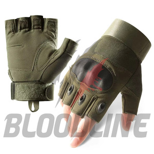 BLOODLINE Motorcycle <b>Gloves</b> <b>Touchscreen</b> Wrist Length Sporty Style Cycling <b>Gloves</b> Polyester - Product Image 4