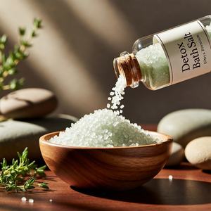 Sal de Baño Natural Ecológica del Himalaya en Forma de Piedra Redonda Tallada, para Spa, Baño Botánico, para una Piel Saludable y Radiante - Product Image 5