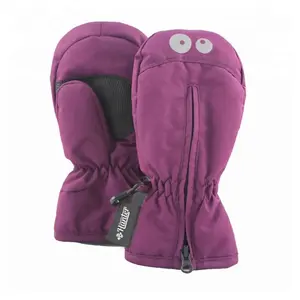 Gants de ski en cuir de haute qualité, mitaines de sport d'hiver imperméables, prix bon marché pour le ski de snowboard - Product Image 1