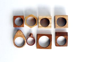 Trendy Natural Wood Napkin Ring for Wedding and Party <b>Table</b> Decor Handcrafted in India <b>Walnut</b> Finished Customize - Product Image 6