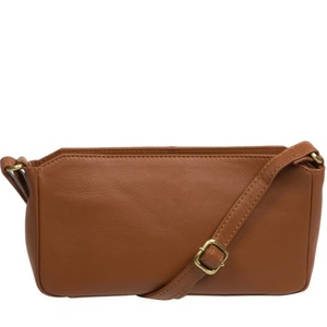 Bolso Bandolera de Cuero Casual para Mujer, Moderno, para Viaje, con Correa Ajustable y Cierre de Cremallera - Product Image 1