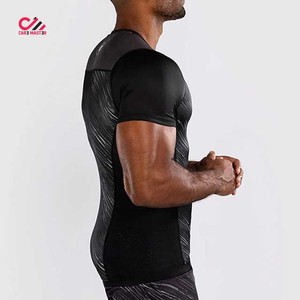 OEM Custom Rash Guard Fully Sublimation <b>Compression</b> <b>Shirt</b> Long Swim <b>Shirts</b> for MMA Rashguard Protection - Product Image 3