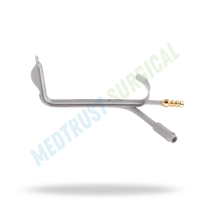 Écarteur de cou Benetrator avec aspiration et guide fibre optique, instrument chirurgical pour lifting du cou et utilisation en chirurgie plastique - Product Image 3