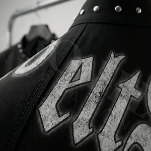 Camiseta sin mangas de peso pesado para hombre, estilo punk urbano con cuello tachonado, casual, de verano, ligera y ajustada para fitness - Product Image 4