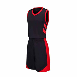 Ensembles d'uniformes de basketball sans manches respirants de haute qualité, couleur personnalisée, 100 % polyester, séchage rapide, antibactérien - Product Image 6