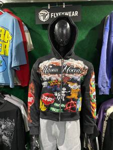 เสื้อแจ็คเก็ต Flyex Wear รุ่น Winter Hooded Zip-Up ผ้าคอตตอนเทอร์รี่ 100% หนัก 550gsm เป็นมิตรต่อสิ่งแวดล้อม ระบายอากาศได้ดี แห้งเร็ว แฟชั่น unisex สไตล์ฮิปฮอป - Product Image 2