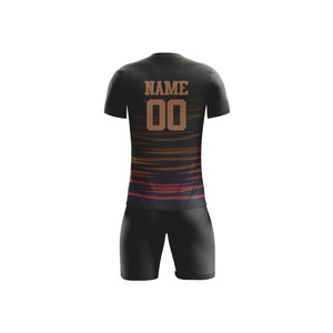 Uniforme de Fútbol Personalizado al por Mayor, Fabricante OEM, Conjunto de Camiseta y Pantalones Cortos de Fútbol, Sublimación, Logotipo Personalizado, Ropa Deportiva de Marca Privada - Product Image 2