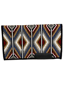 Accessoires d'équitation de cowboy : Couverture de selle en laine faite à la main, tapis d'équitation western pour ranch, randonnée, concours et entraînement équestre - Product Image 3