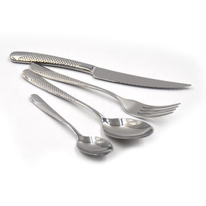 Ensemble de couverts de luxe en acier inoxydable pour la salle à manger |   Couverts à finition miroir pour mariages, dîners élégants et banquets - Product Image 6