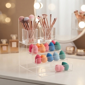 Acrylic <b>Display</b> Rack for Products Clear Retail Countertop <b>Display</b> Stand Custom Merchandising Holder - Product Image 1