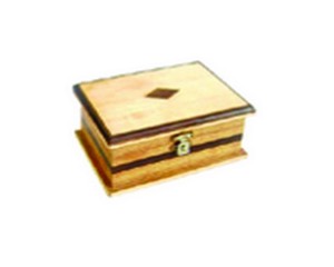 Handcrafted Eco-Friendly Polished Solid Wood Storage <b>Box</b> with Lock Premium <b>Keepsake</b> <b>Box</b> Wall-Mounted Decorative Multipurpose - Product Image 4